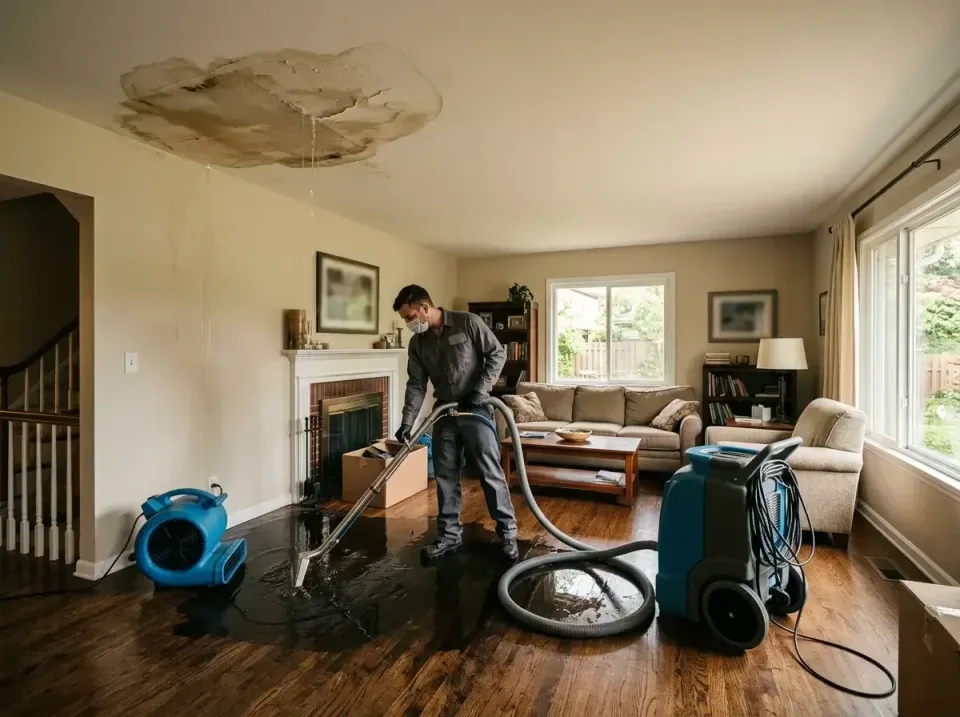 attic-pipe-burst-ceiling-drip-008 — frequently asked questions, Water Damage Restoration & Carpet Care in Jamestown, OH